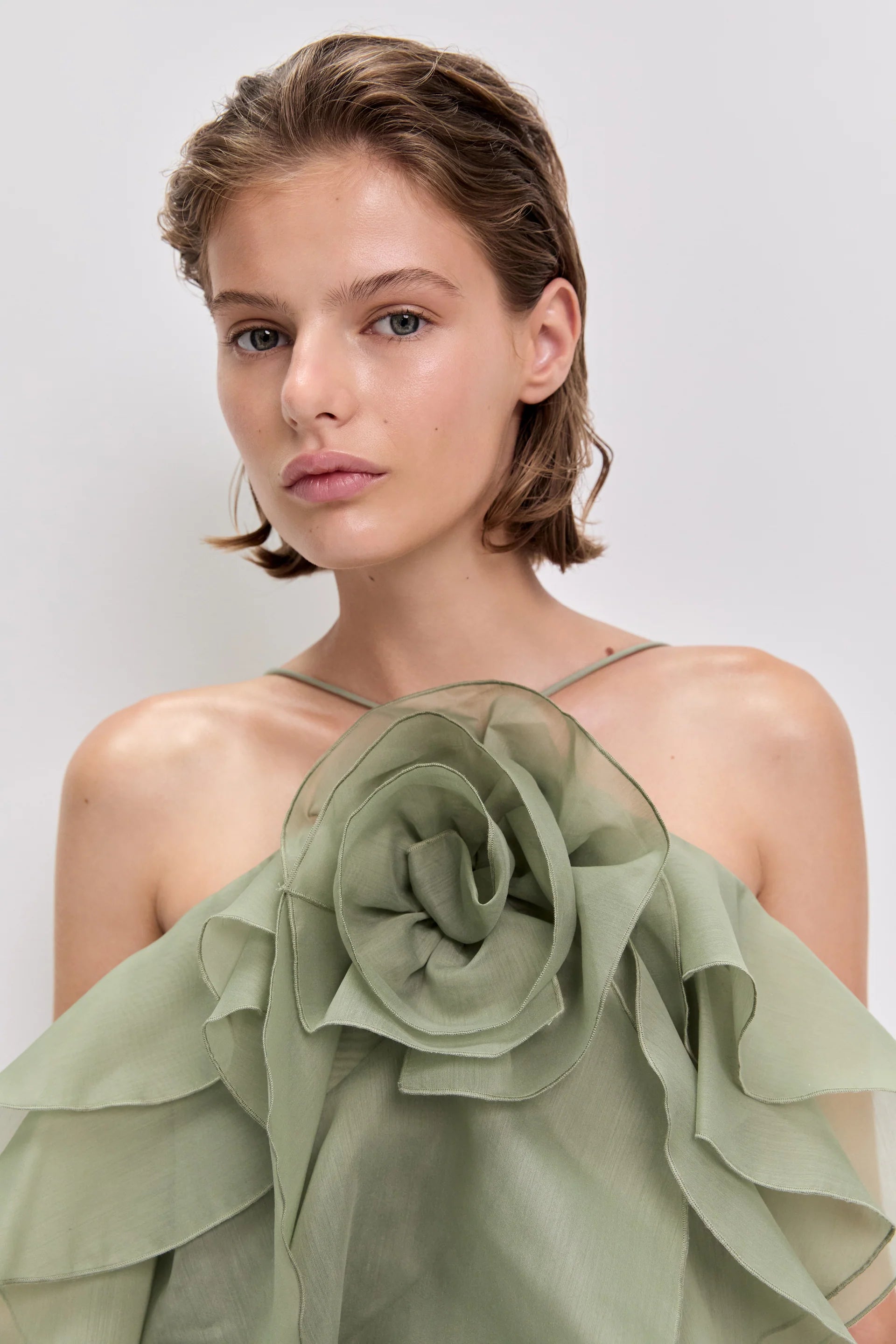 PANDOREA LAYERED MINI DRESS