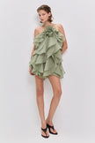 PANDOREA LAYERED MINI DRESS
