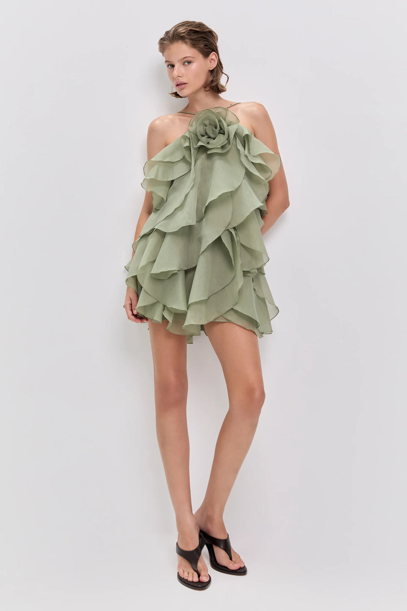 PANDOREA LAYERED MINI DRESS
