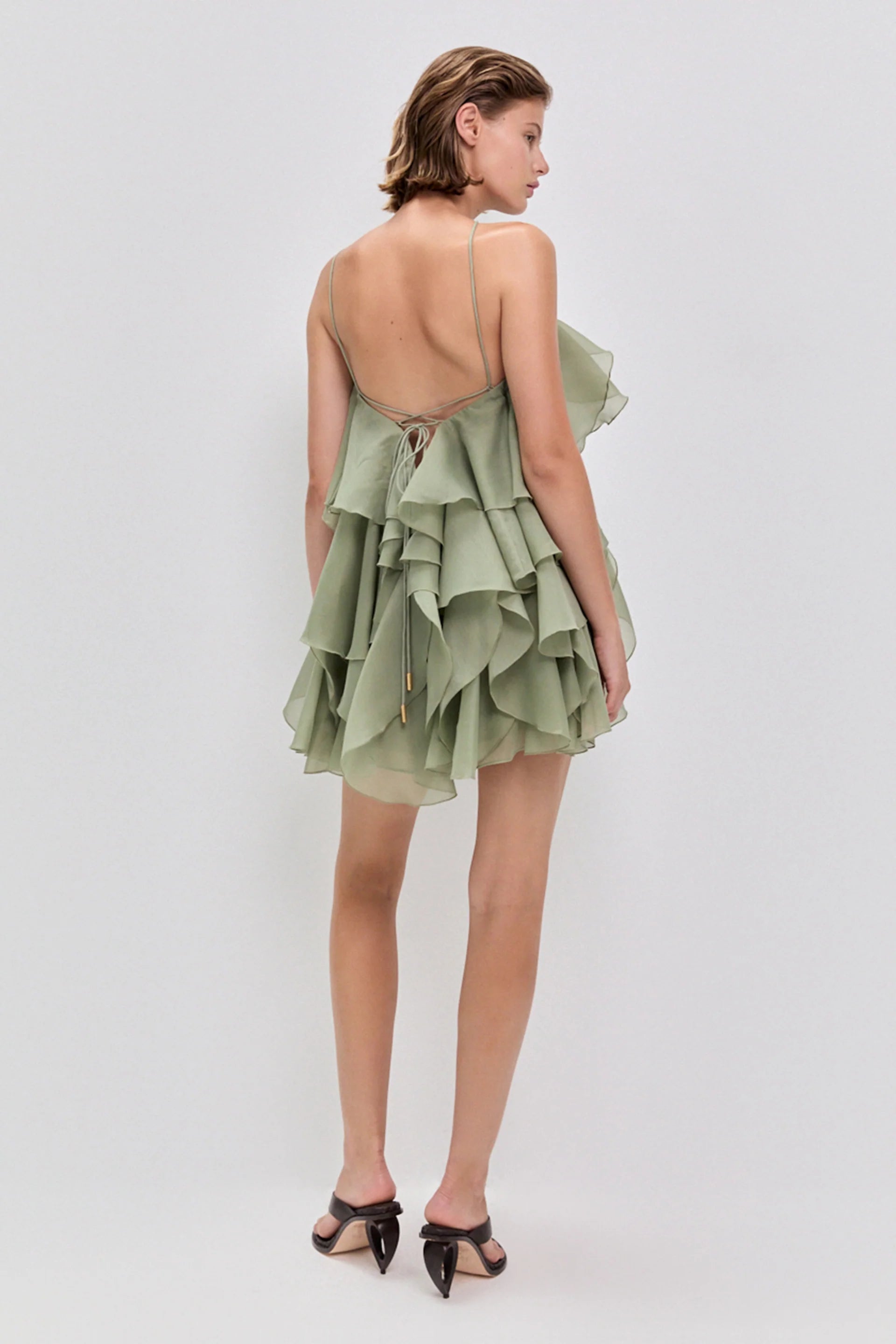 PANDOREA LAYERED MINI DRESS
