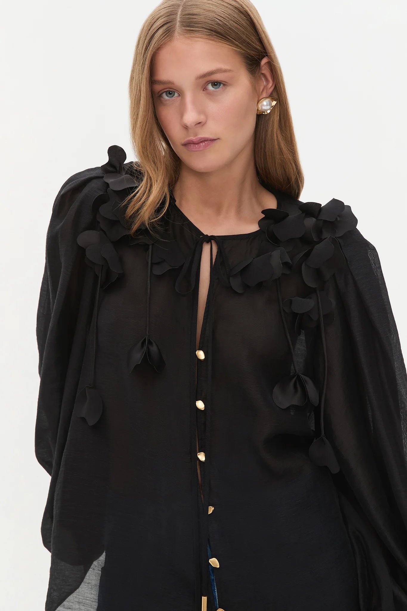 CAMILLE FLOWER BLOUSE