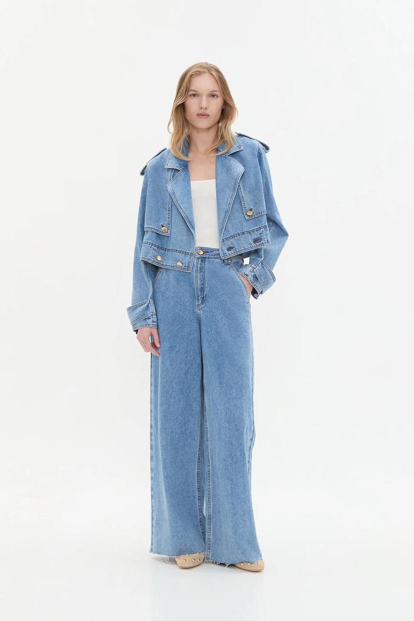 HOLLAND WIDE LEG JEAN