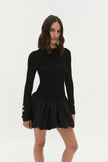MOONLIGHT KNIT MINI DRESS