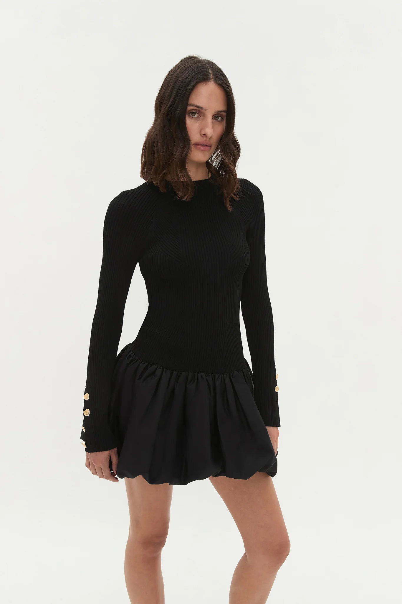 MOONLIGHT KNIT MINI DRESS