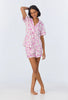 SHORT SLEEVE CLASSIC SHORTY STRETCH JERSEY PJ SET