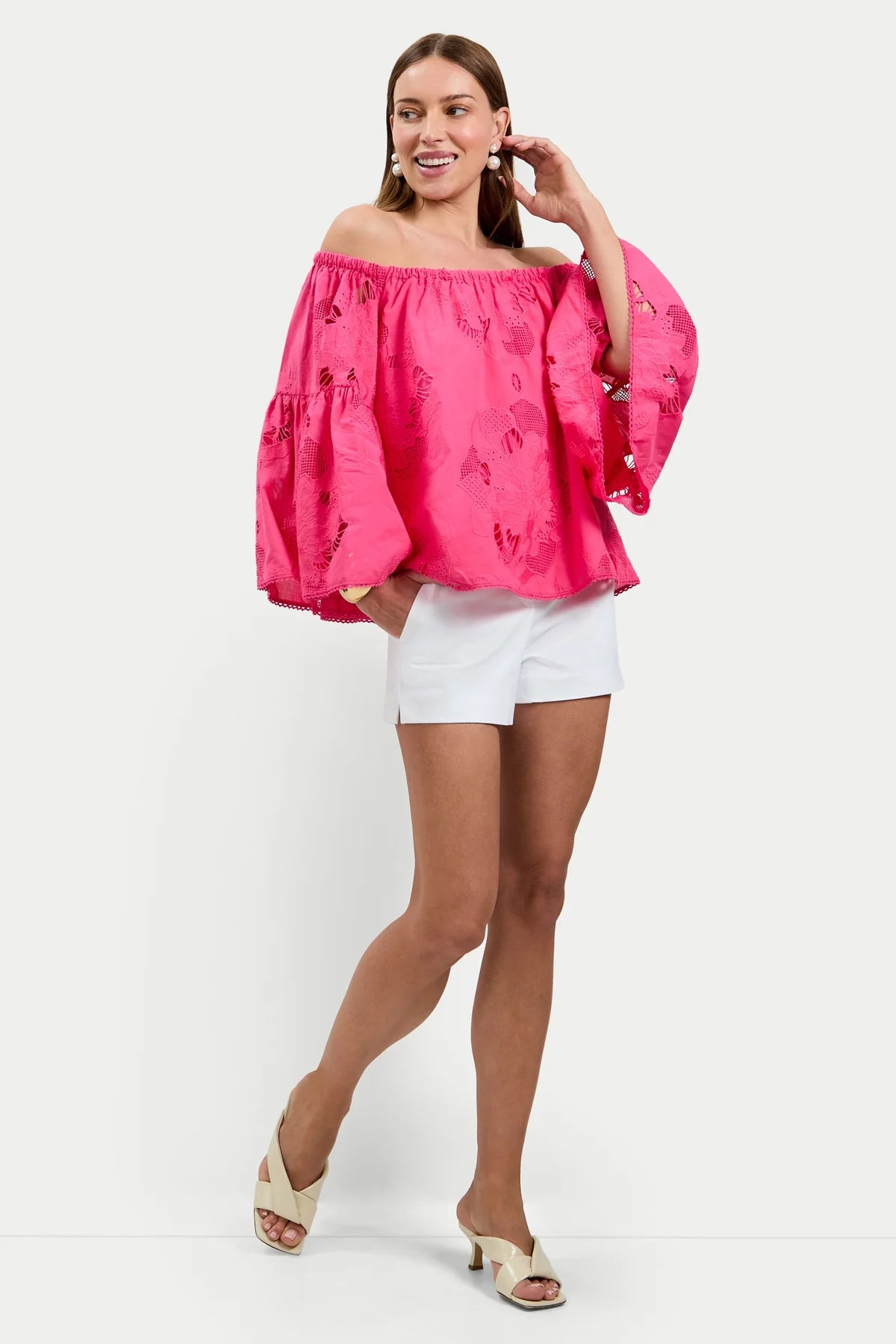 PERRY OFF SHOULDER TOP