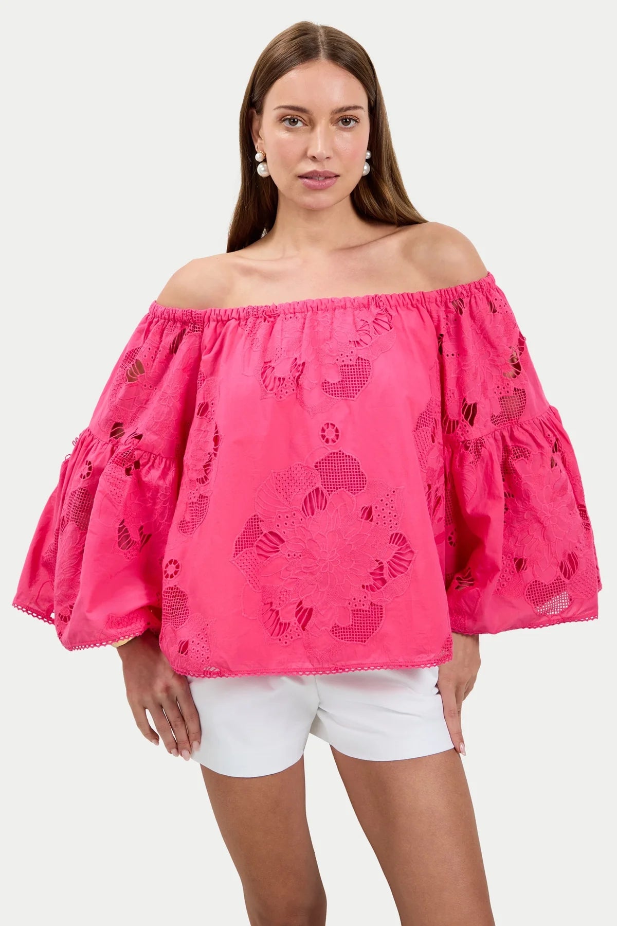 PERRY OFF SHOULDER TOP
