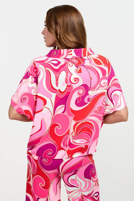 HONEYSUCKLE BOATNECK TOP