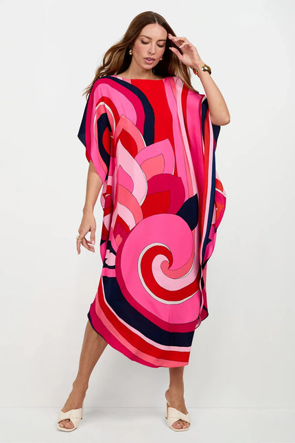 JALANI MIDI CAFTAN DRESS