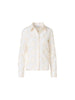 FLORAL COTTON JACQUARD SHIRT BLOUSE