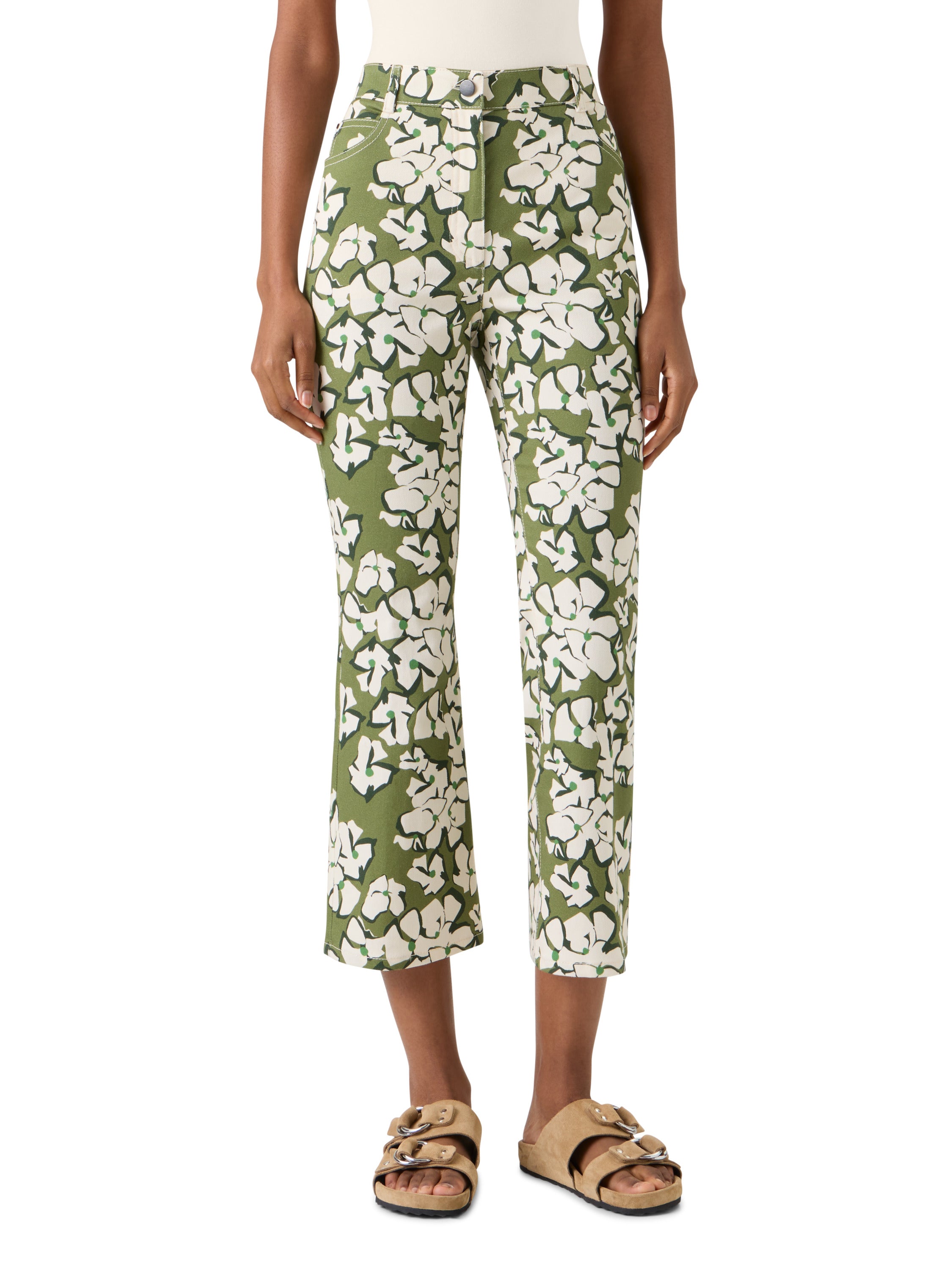 PAPERCUT FLOWERS CALI PANTS