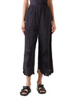 FREY FLOWER EYELET COTTON POPLIN PANTS