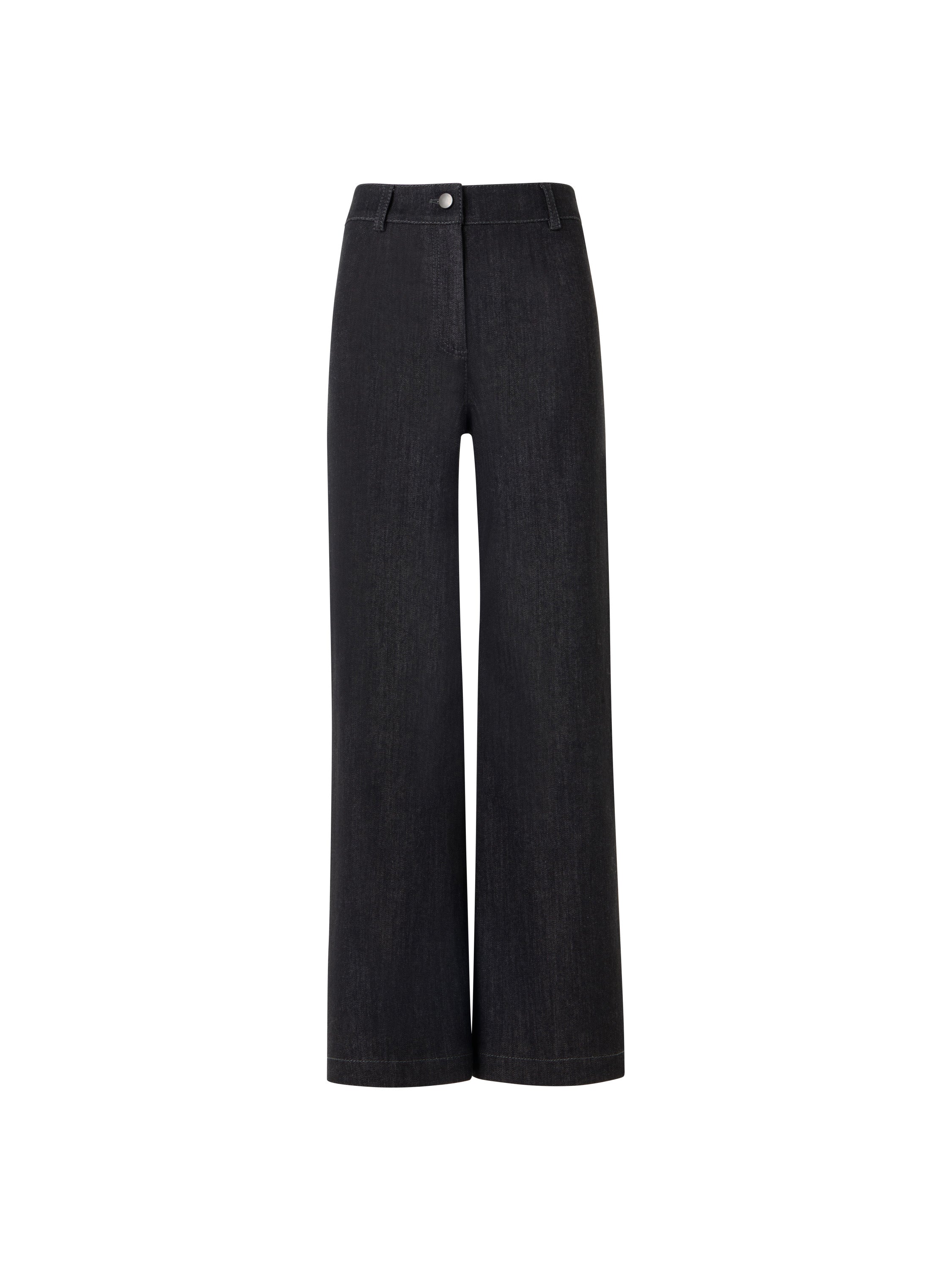 CAIA HIGH STRETCH DENIM CROPPED PANTS