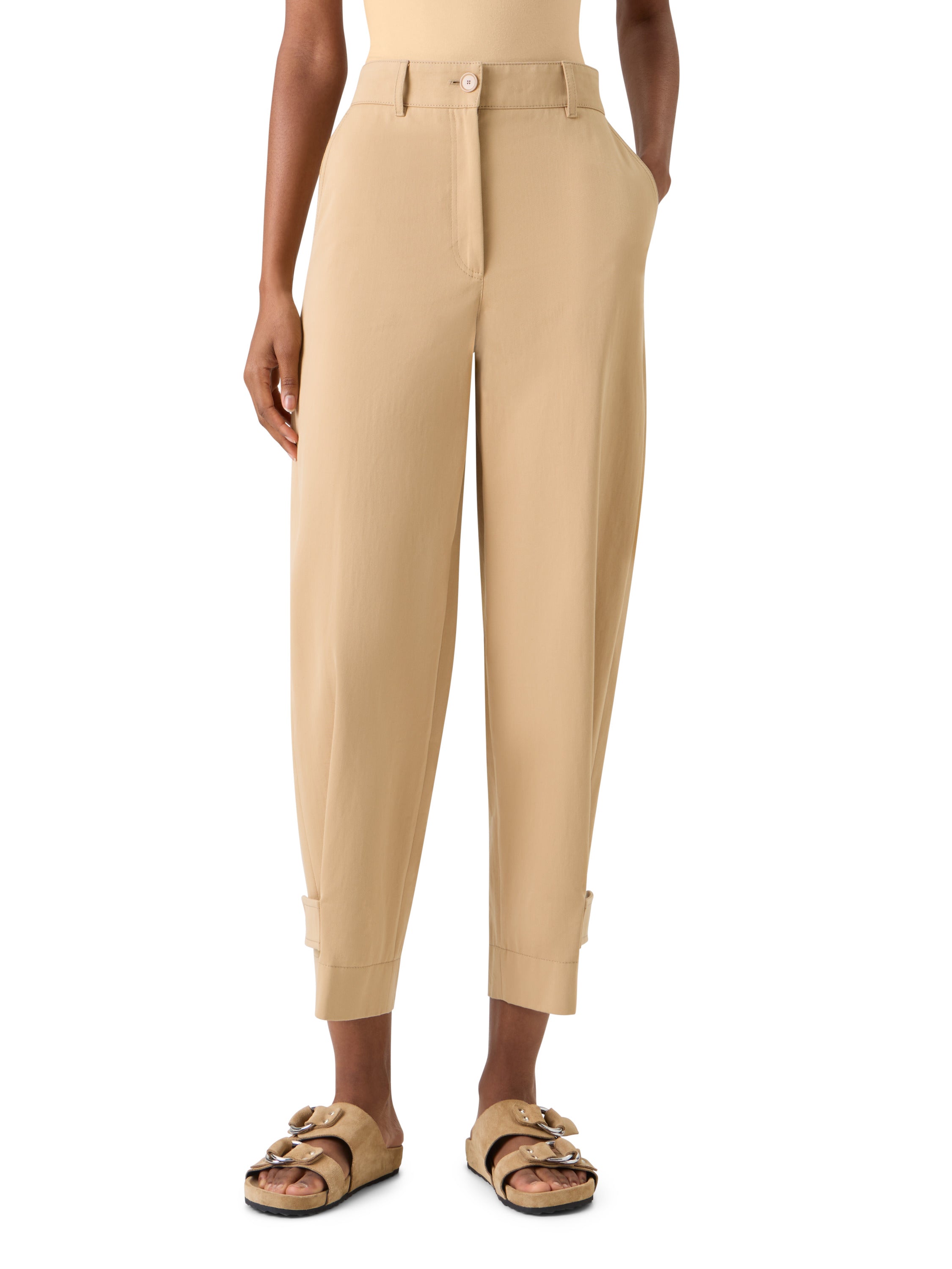 FRASER COTTON GABARDINE PANTS
