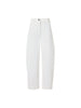 HIGH RISE BARREL LEG ANKLE PANTS