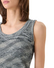SPACE DYE MERINO WOOL RIB TANK TOP