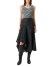 SPACE DYE MERINO WOOL RIB TANK TOP