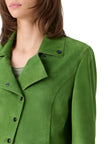SUEDE CROP MOTO JACKET