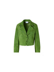 SUEDE CROP MOTO JACKET