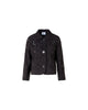 FLOWER EYELET JACKET IN COTTON POPLIN