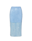 ALLORA SEQUIN MIDI SKIRT