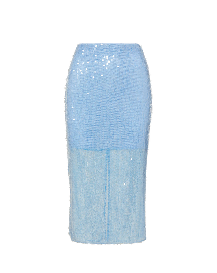 ALLORA SEQUIN MIDI SKIRT