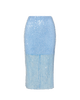 ALLORA SEQUIN MIDI SKIRT