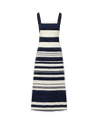ELLA STRIPED MIDI DRESS