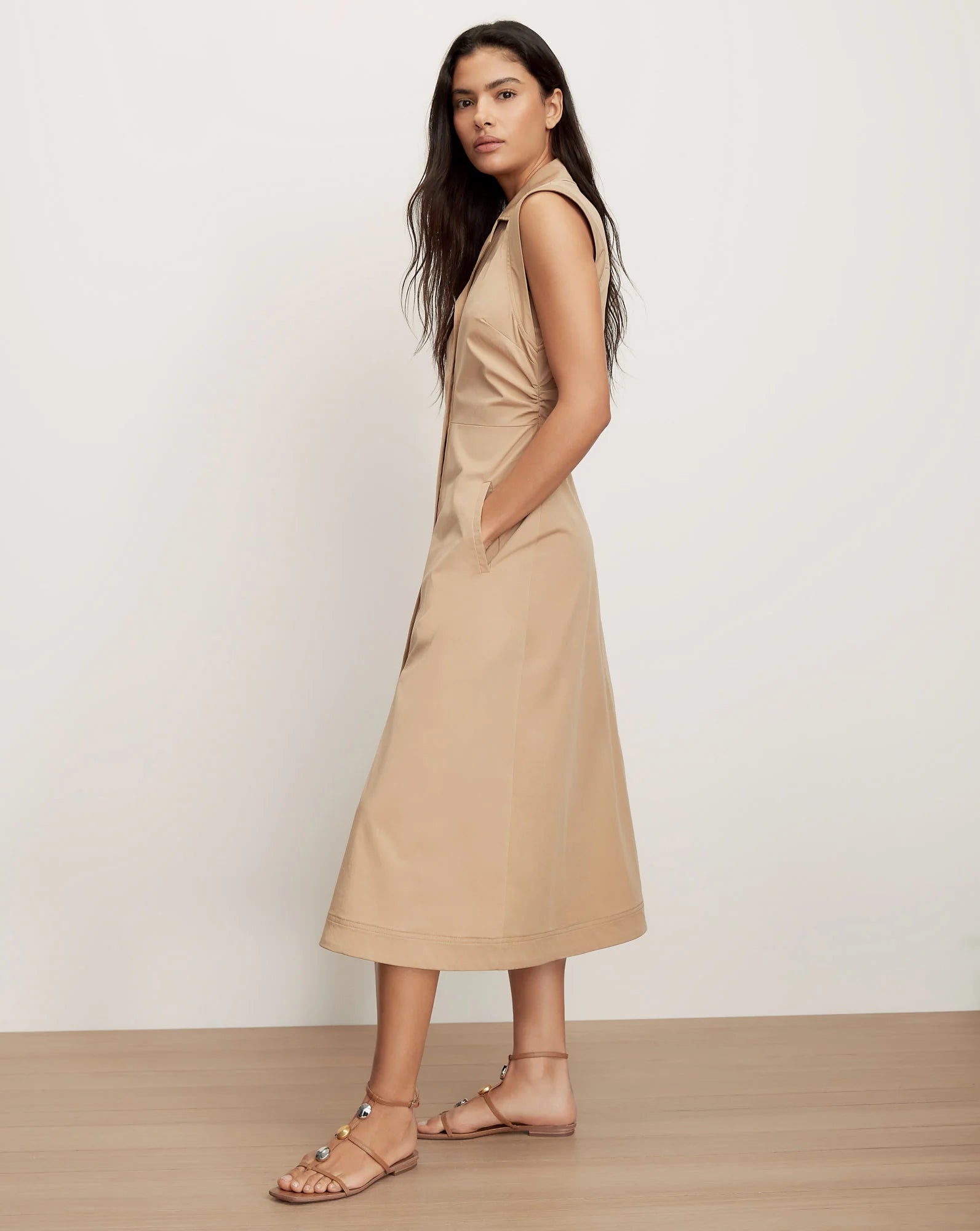 ORLA MIDI SHIRTDRESS
