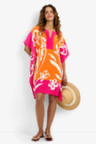 THEODORA CAFTAN DRESS IN DAY LILY