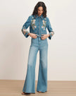 VIKARIA EMBROIDERED JACKET