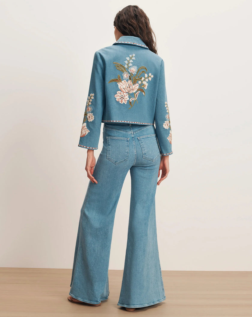 VIKARIA EMBROIDERED JACKET