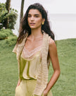JOHANAN STRETCH SILK CAMISOLE
