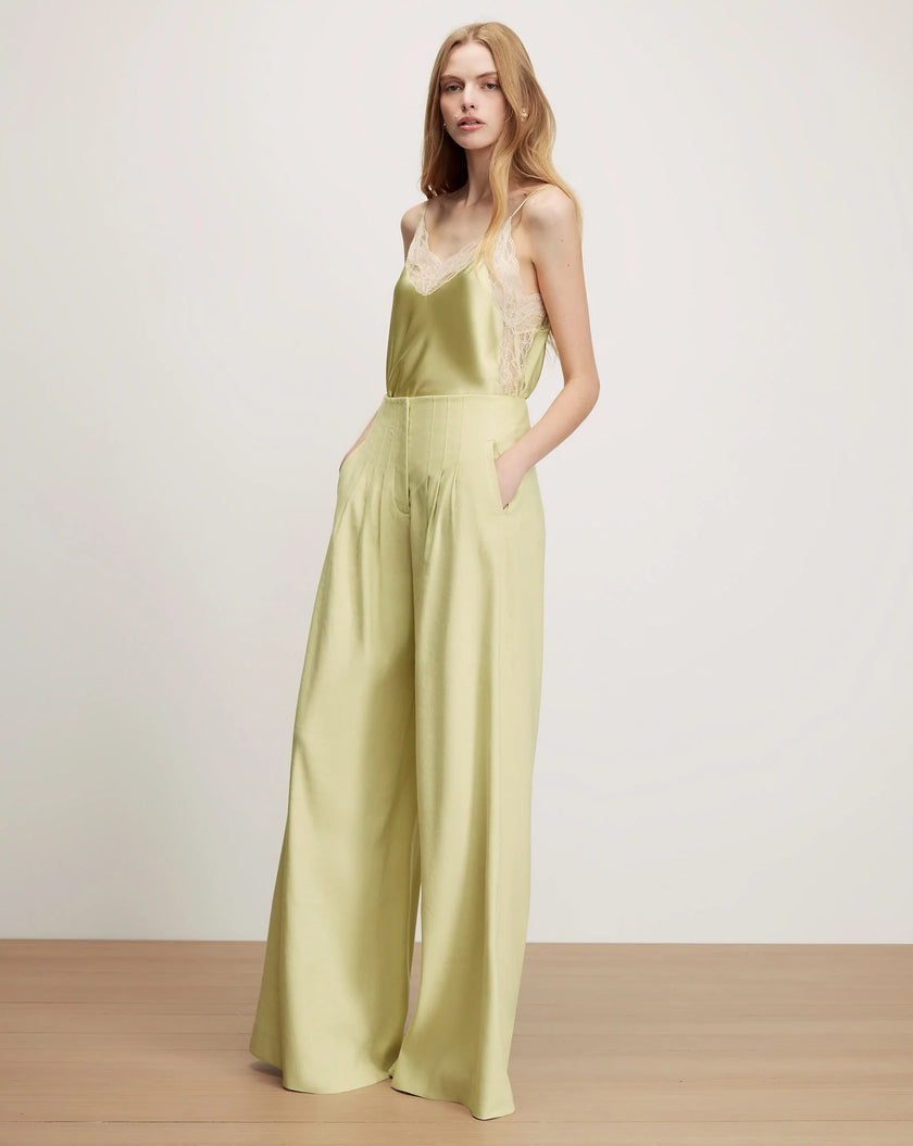 JOHANAN STRETCH SILK CAMISOLE