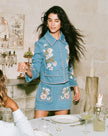 VIKARIA EMBROIDERED JACKET