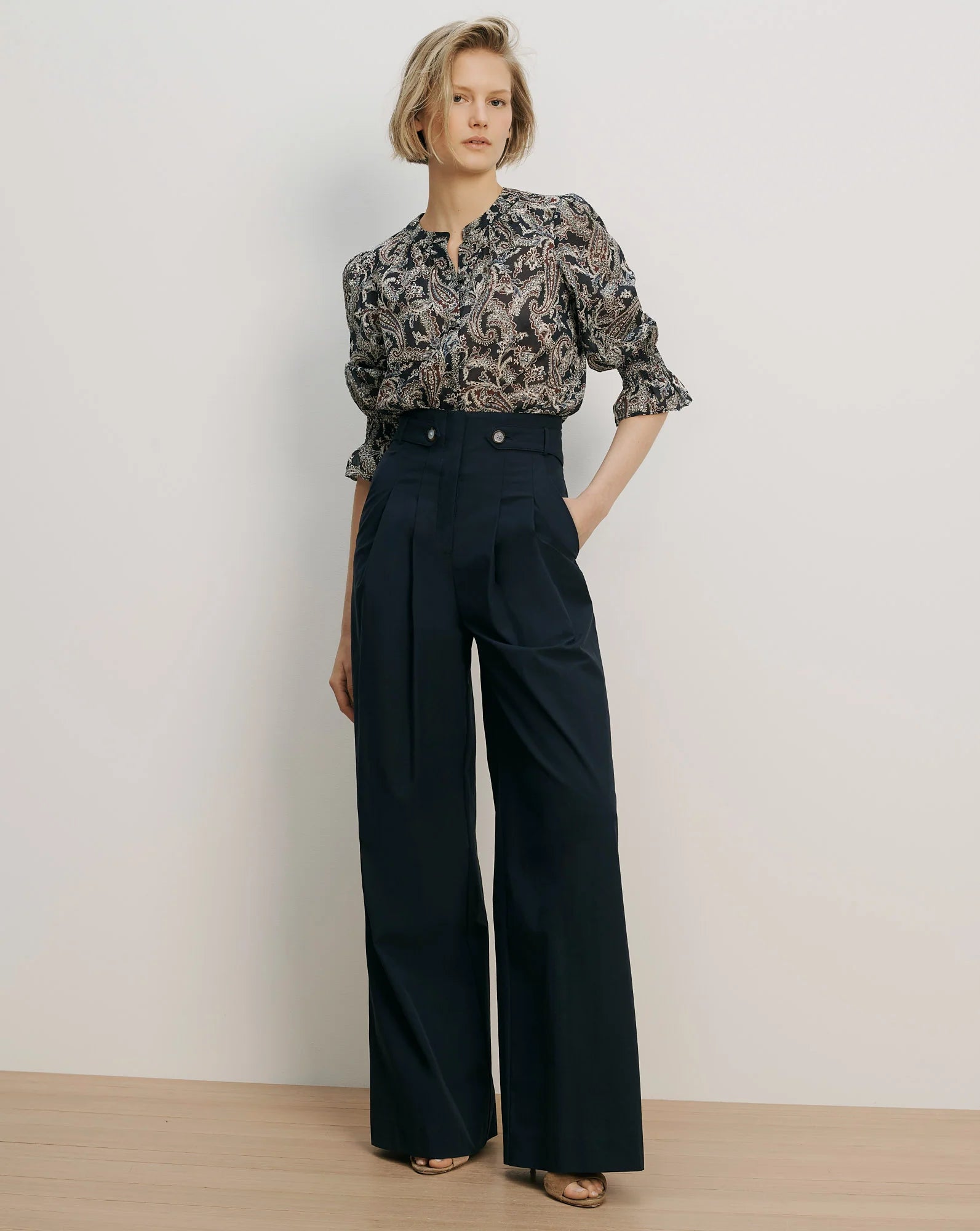 ASHLYNN PAISLEY BLOUSE