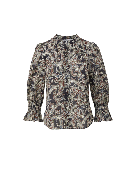 ASHLYNN PAISLEY BLOUSE