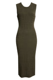 TAMIKO KNIT MIDI DRESS