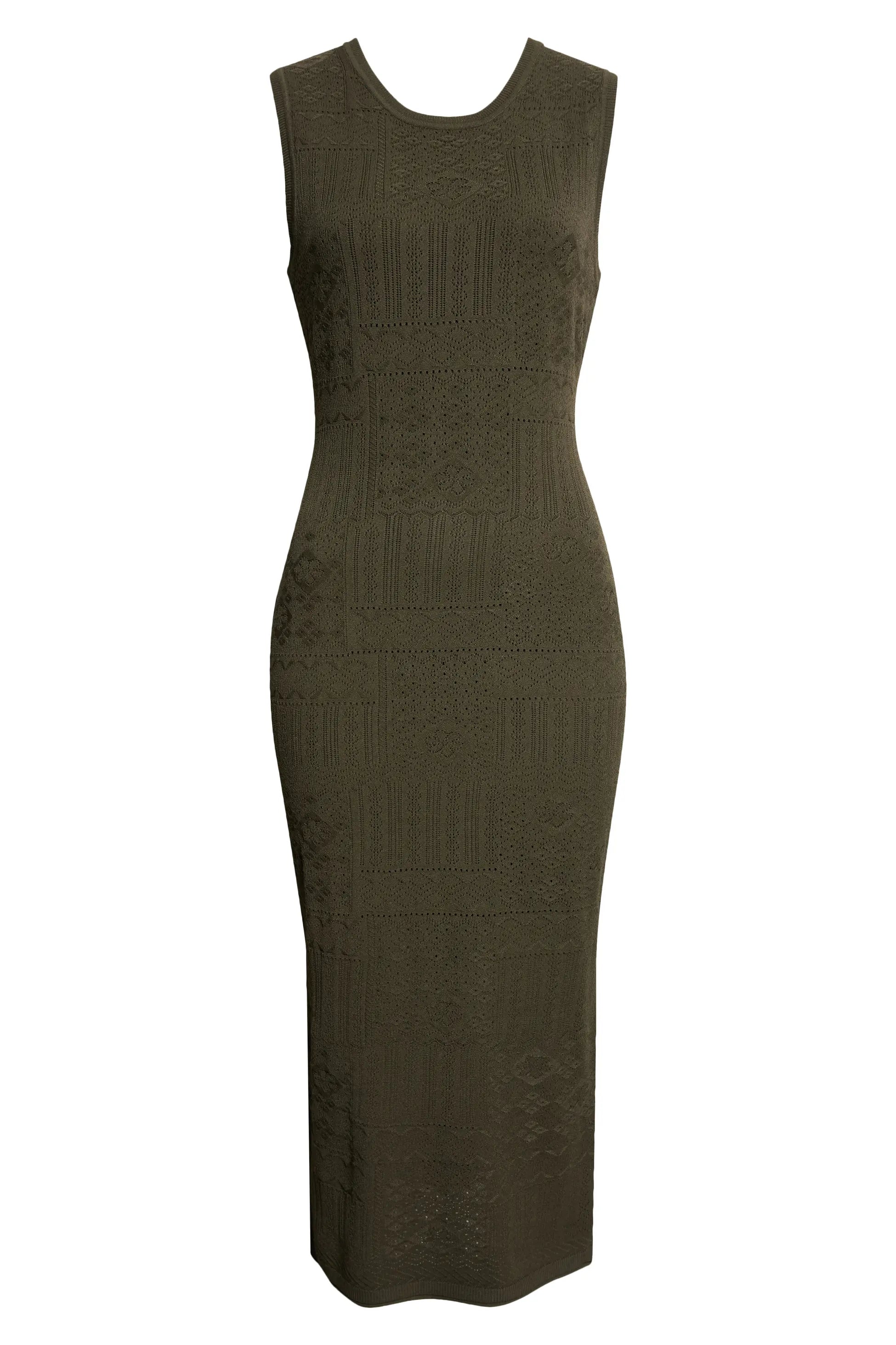 TAMIKO KNIT MIDI DRESS