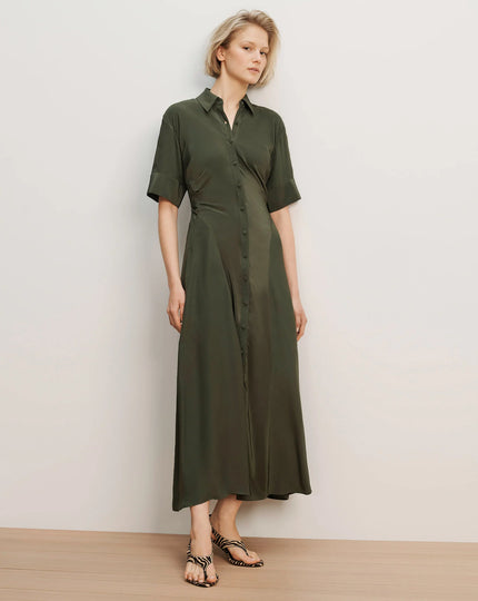 PERRENNA MAXI SHIRTDRESS