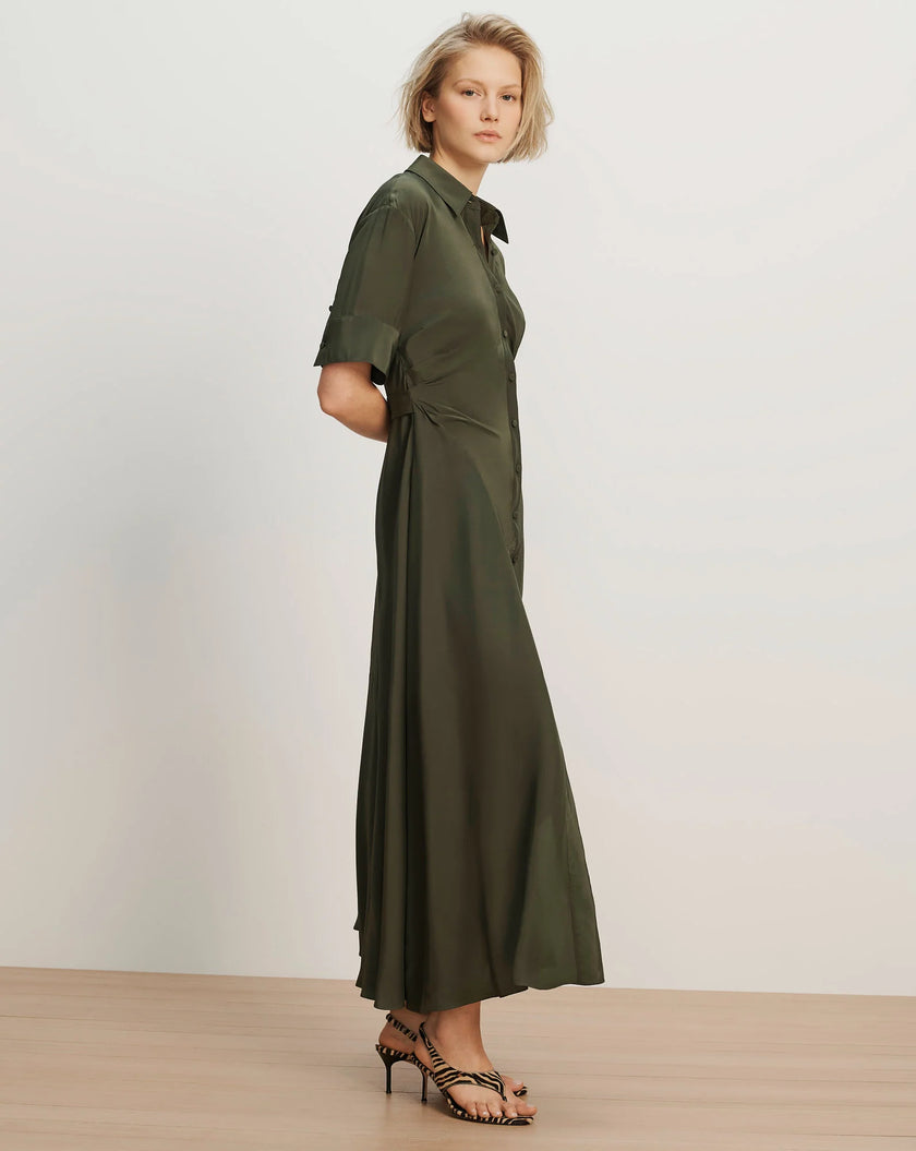 PERRENNA MAXI SHIRTDRESS