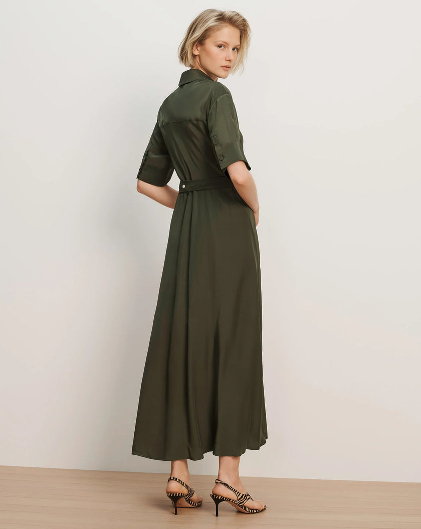PERRENNA MAXI SHIRTDRESS