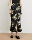CLOVER FLORAL MIDI SKIRT