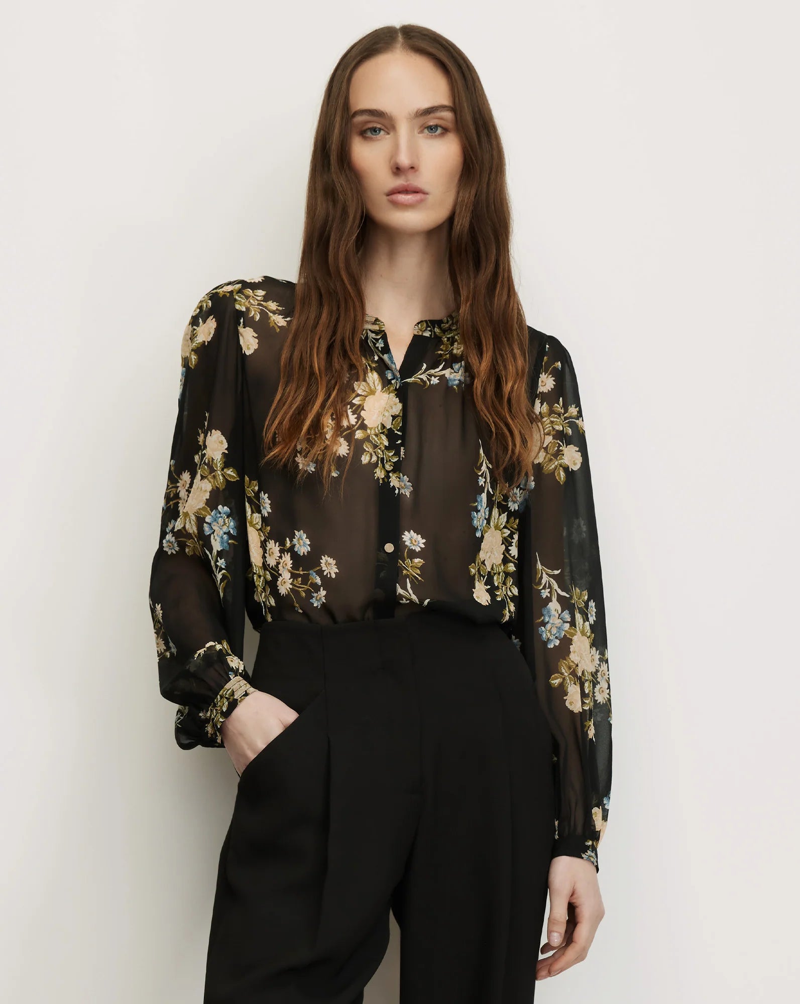 ASHLYNN SILK BLOUSE