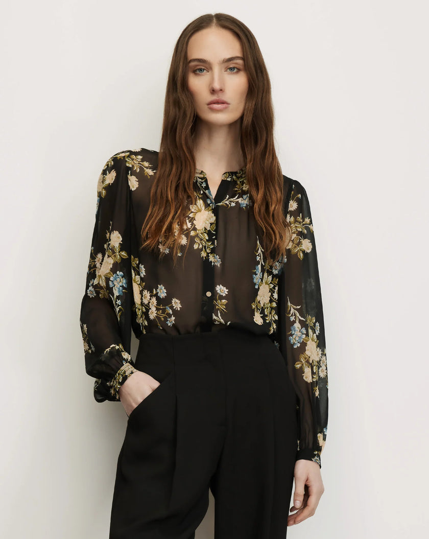 ASHLYNN SILK BLOUSE