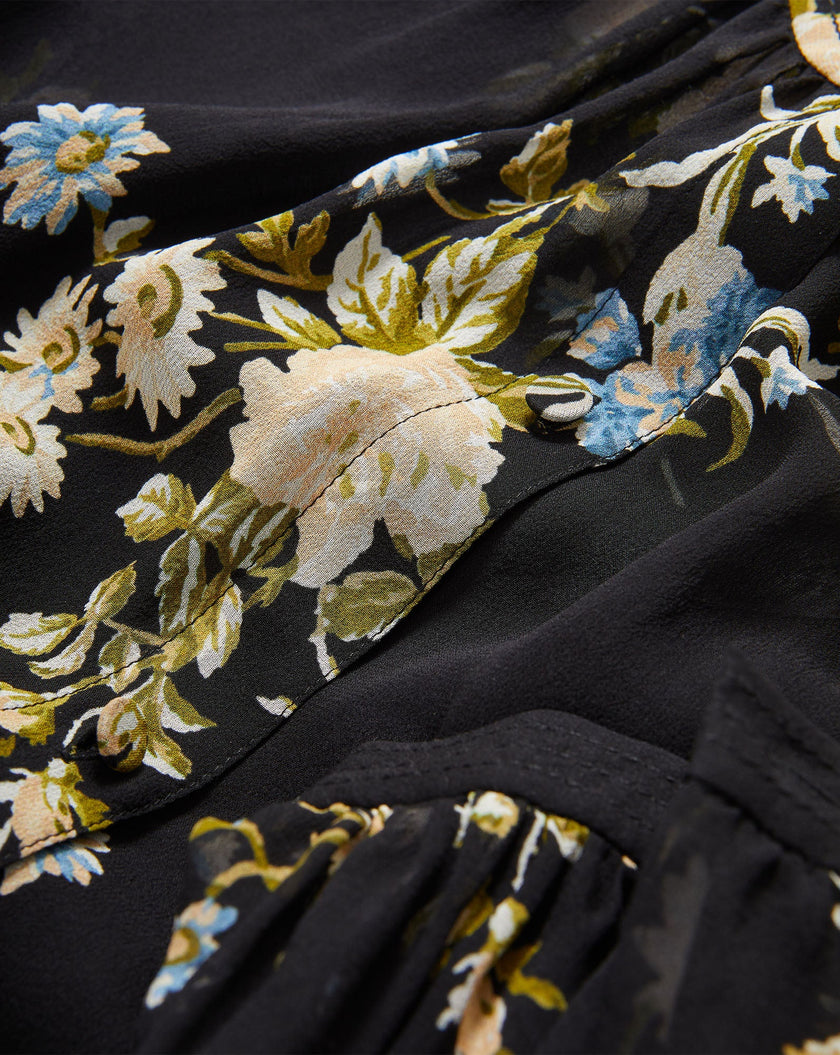 ASHLYNN SILK BLOUSE