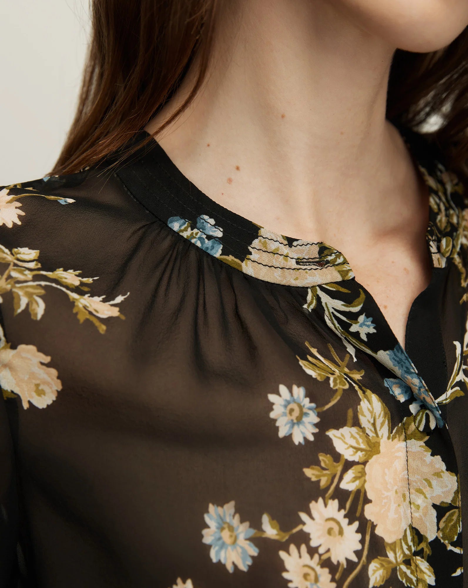 ASHLYNN SILK BLOUSE