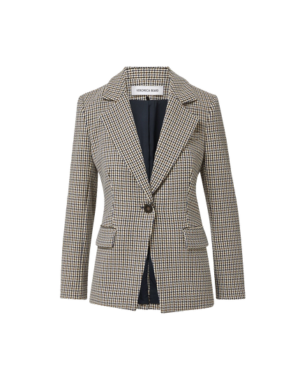 HEALY HOUNDSTOOTH DICKEY JACKET