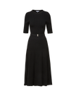 ELTHEA BELTED MIDI DRESS