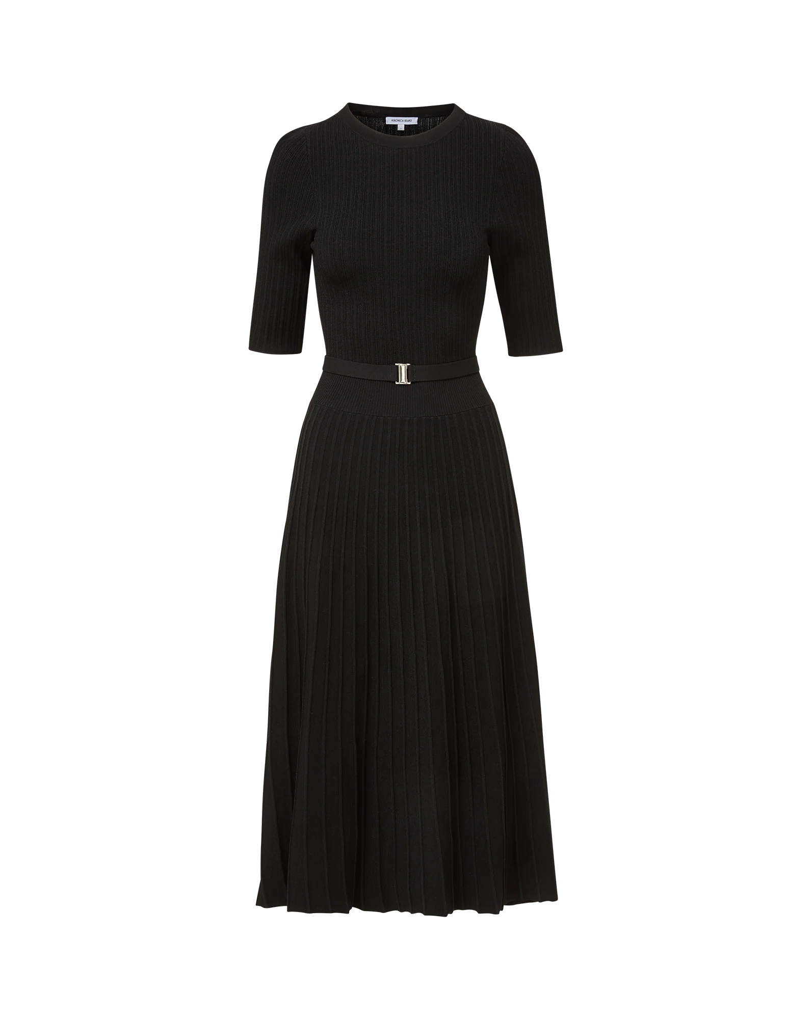 ELTHEA BELTED MIDI DRESS